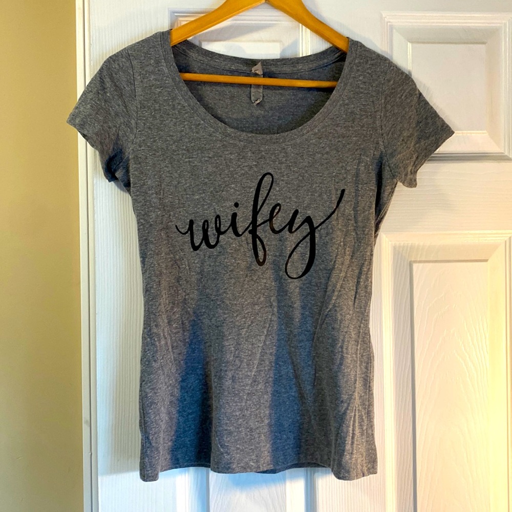 Fitted Wifey T-shirt